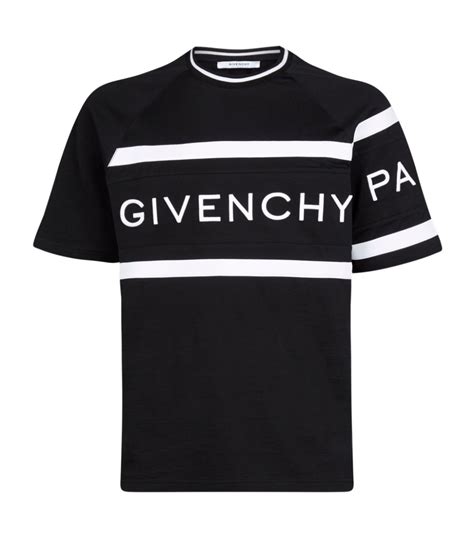 givenchy black t shirt mens|givenchy graphic crewneck t shirt.